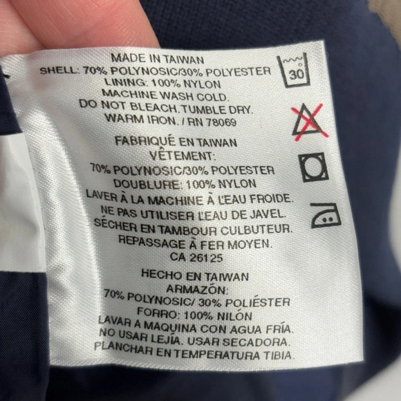 Ashworth Weather Systems Men’s XL Tan Brown Polyester V-Neck Windbreaker Vest - Picture 4 of 6